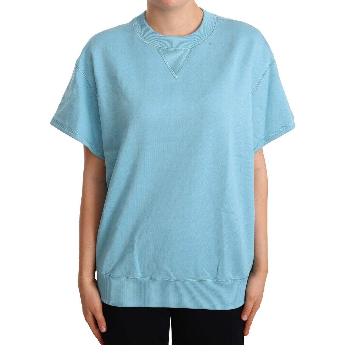 Dolce Gabbana Kurzarm Rundhals Sweatshirt