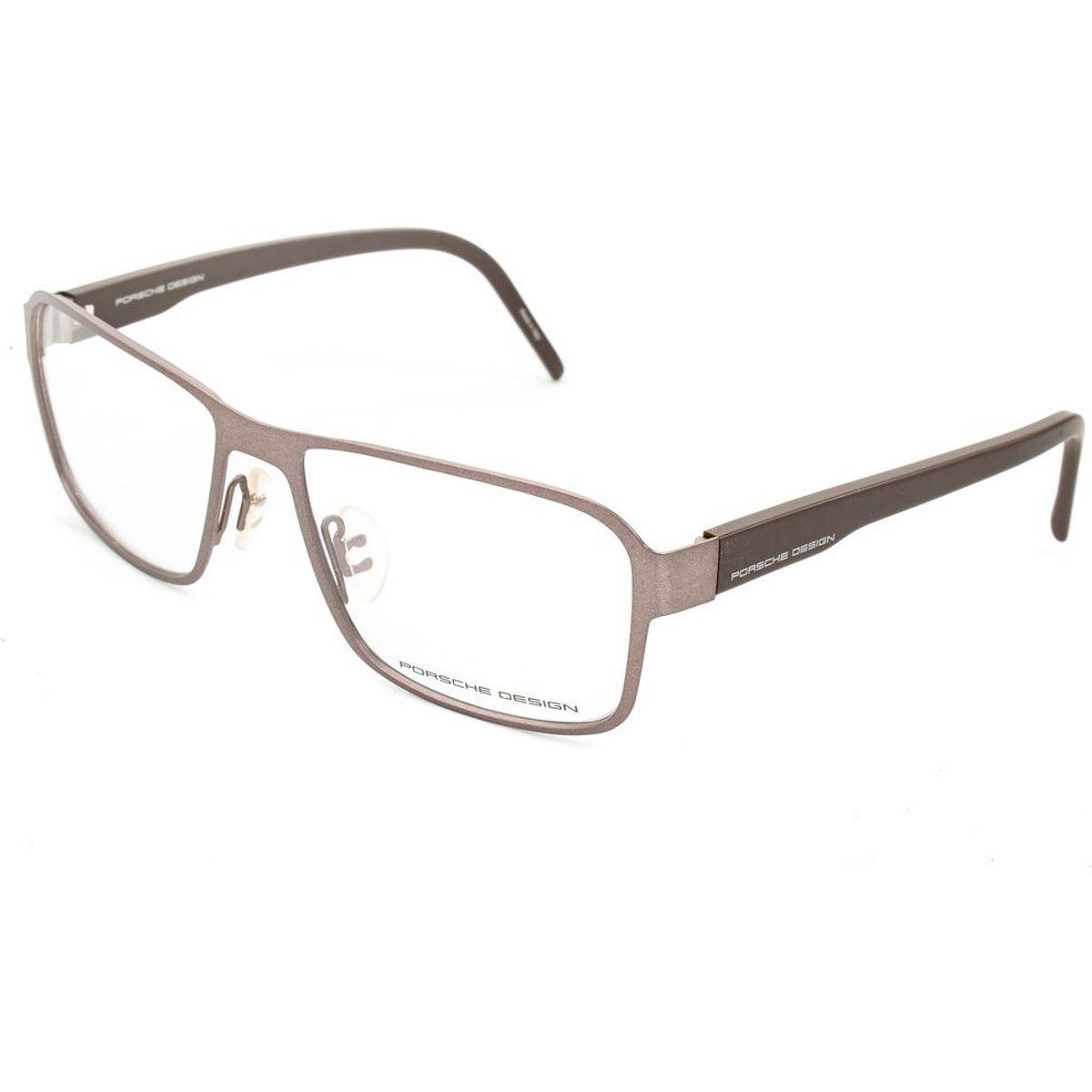 Rechteckige Metallrahmen-Brille