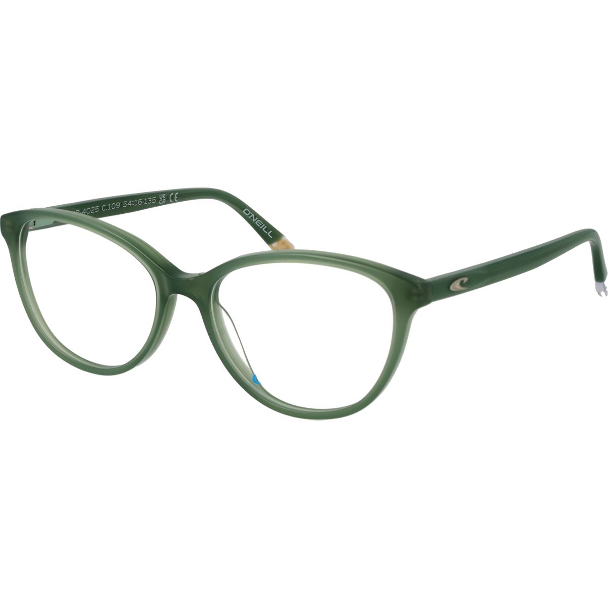Semi-transparente Cat-Eye Brillenfassung