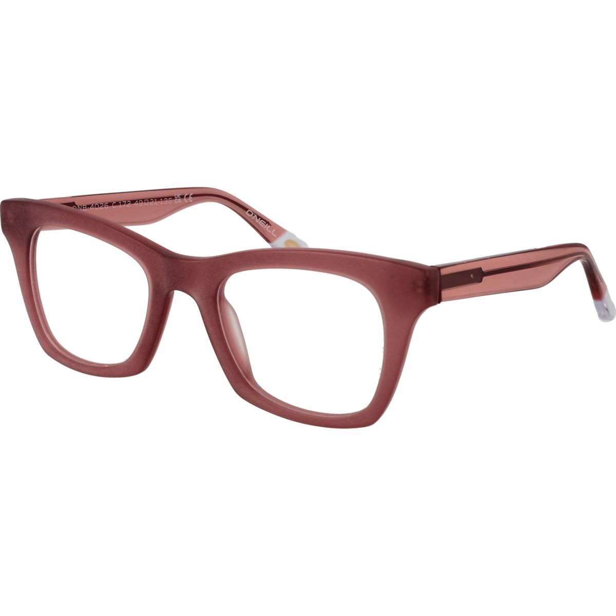 Katzenaugen Brille mit rosa TR90 Rahmen