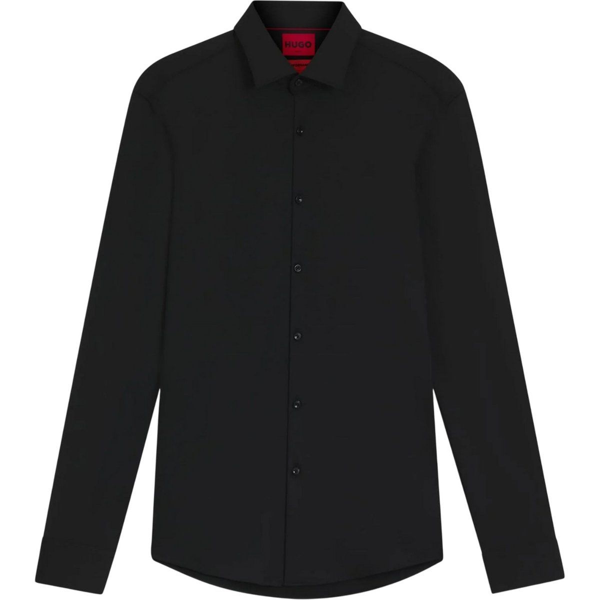 Schmal geschnittenes Stretch-Jersey-Hemd