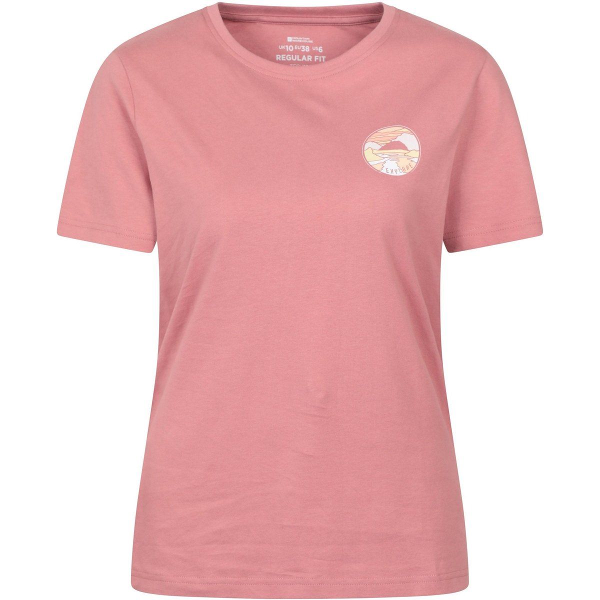 Mountain Warehouse - T-Shirt für Damen (Blassrosa)