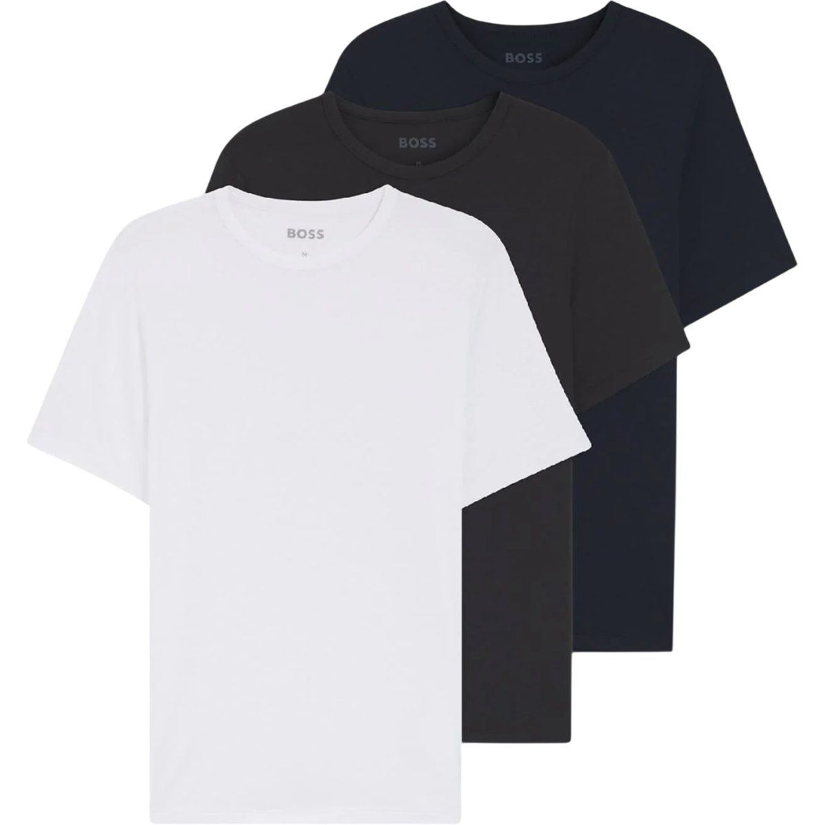 Klassisches T-Shirt-Pack mit Rundhalsausschnitt