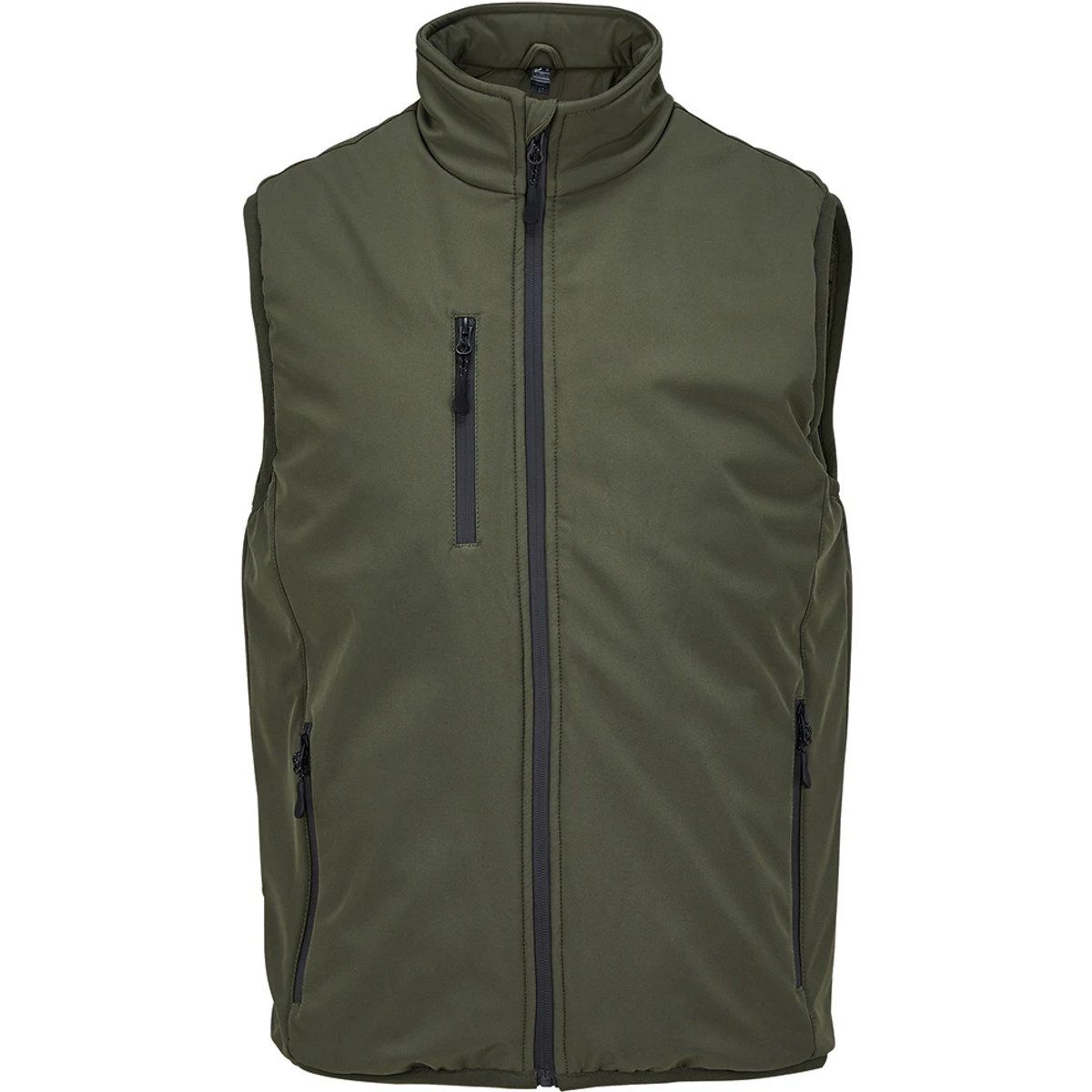 Gepolsterte Softshell Outdoor Weste