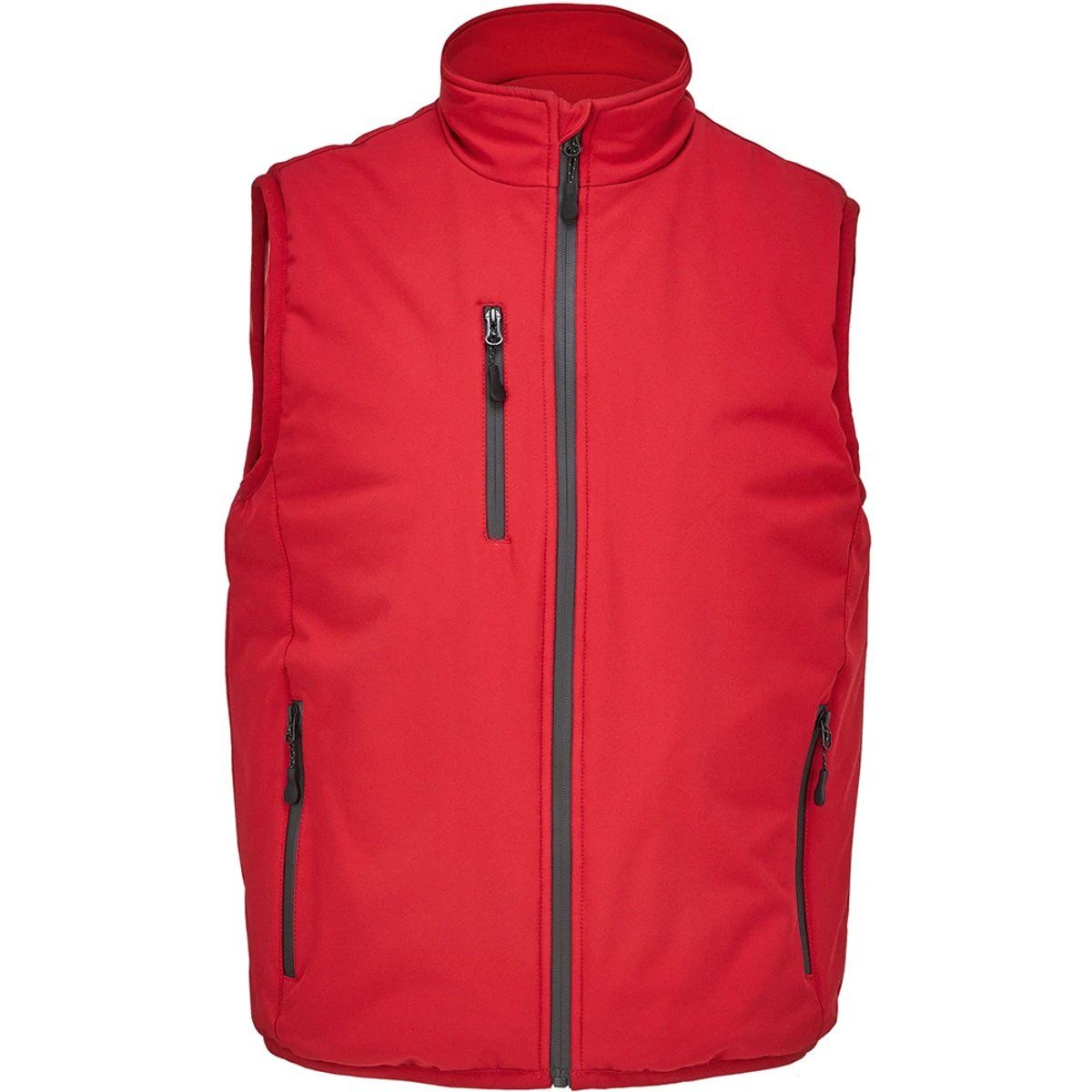 Ärmellose gesteppte Softshell Weste