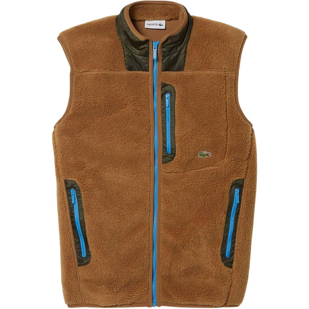 Kuschelige Fleece Sherpa Weste
