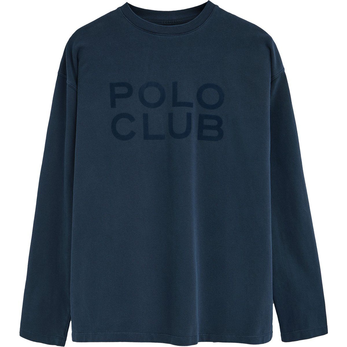 Langärmeliges T-Shirt mit Logo, Relaxed Fit