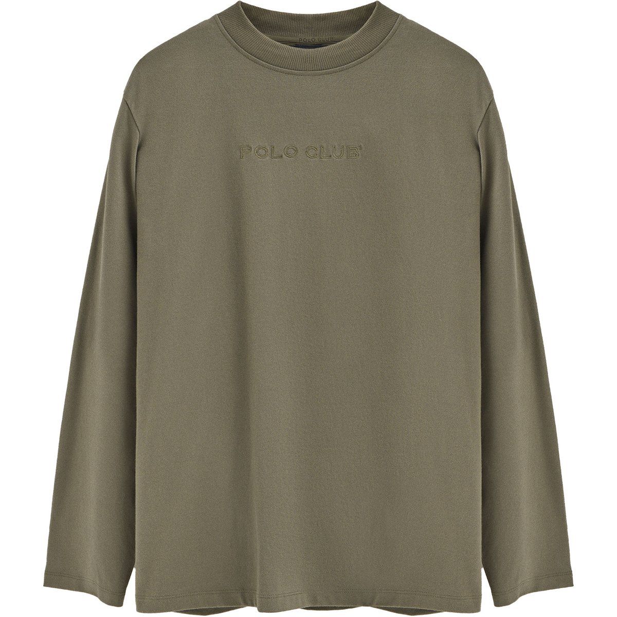 Langärmeliges T-Shirt mit lockerer Passform