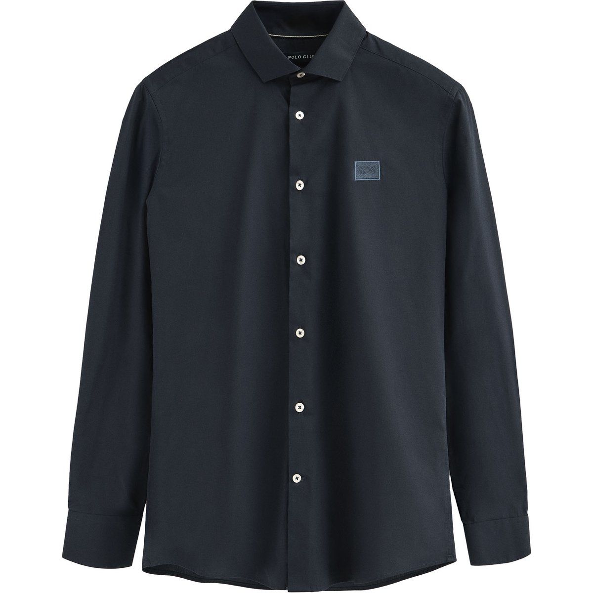 Slim Fit Popeline Hemd