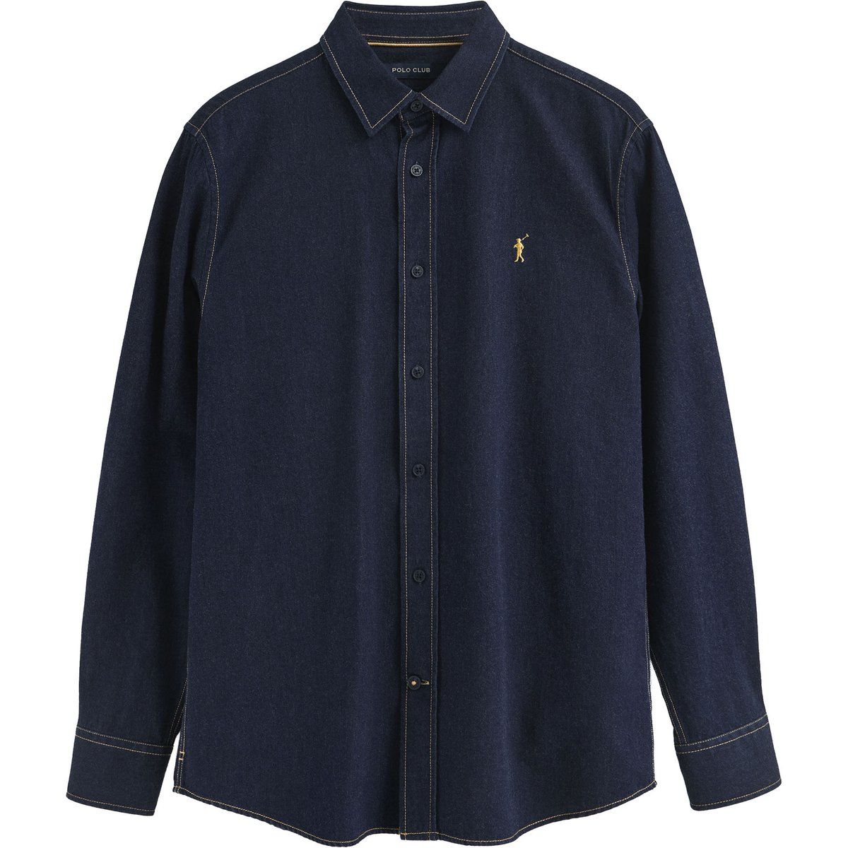 Slim Fit Jeanshemd in Indigo