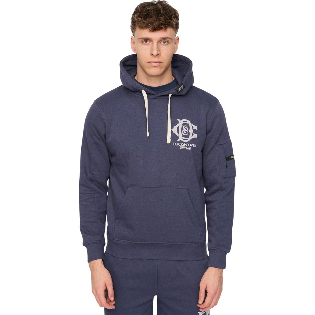 Herren-Kapuzenpullover mit Logo-Print