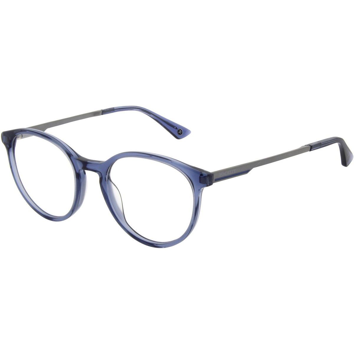 Runde Blaue Acetat Brillengestelle