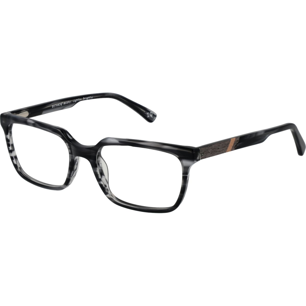 Rechteckige Acetat-Brille mit Vollrand