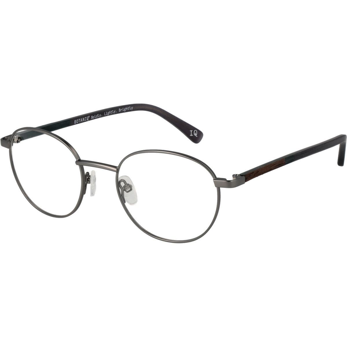 Runde Vollrand-Metallbrille