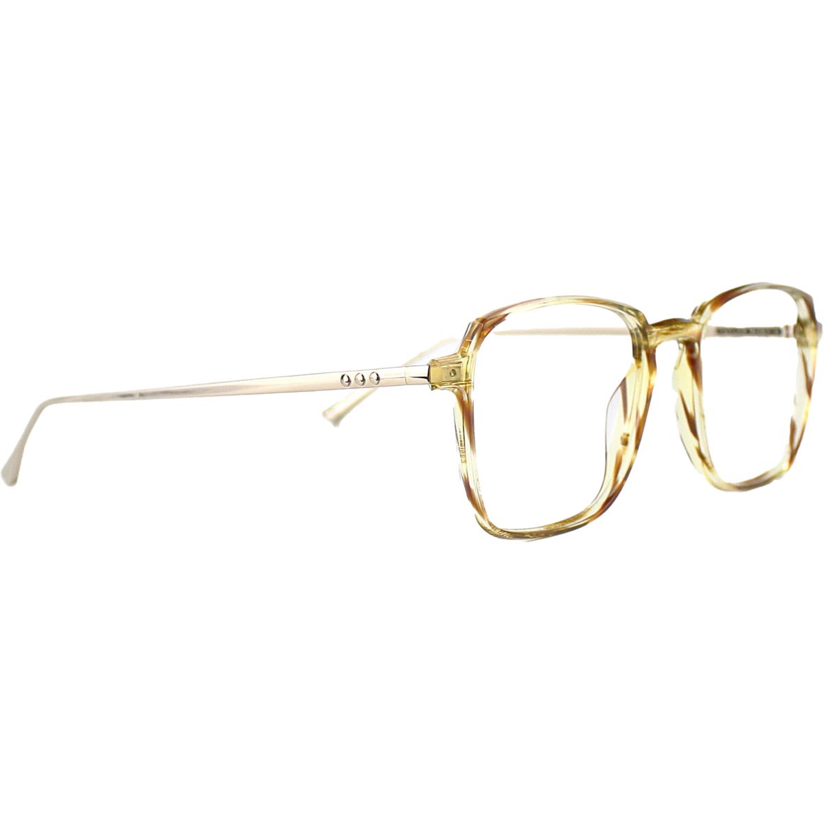 Quadratische Brillenfassung aus Acetat