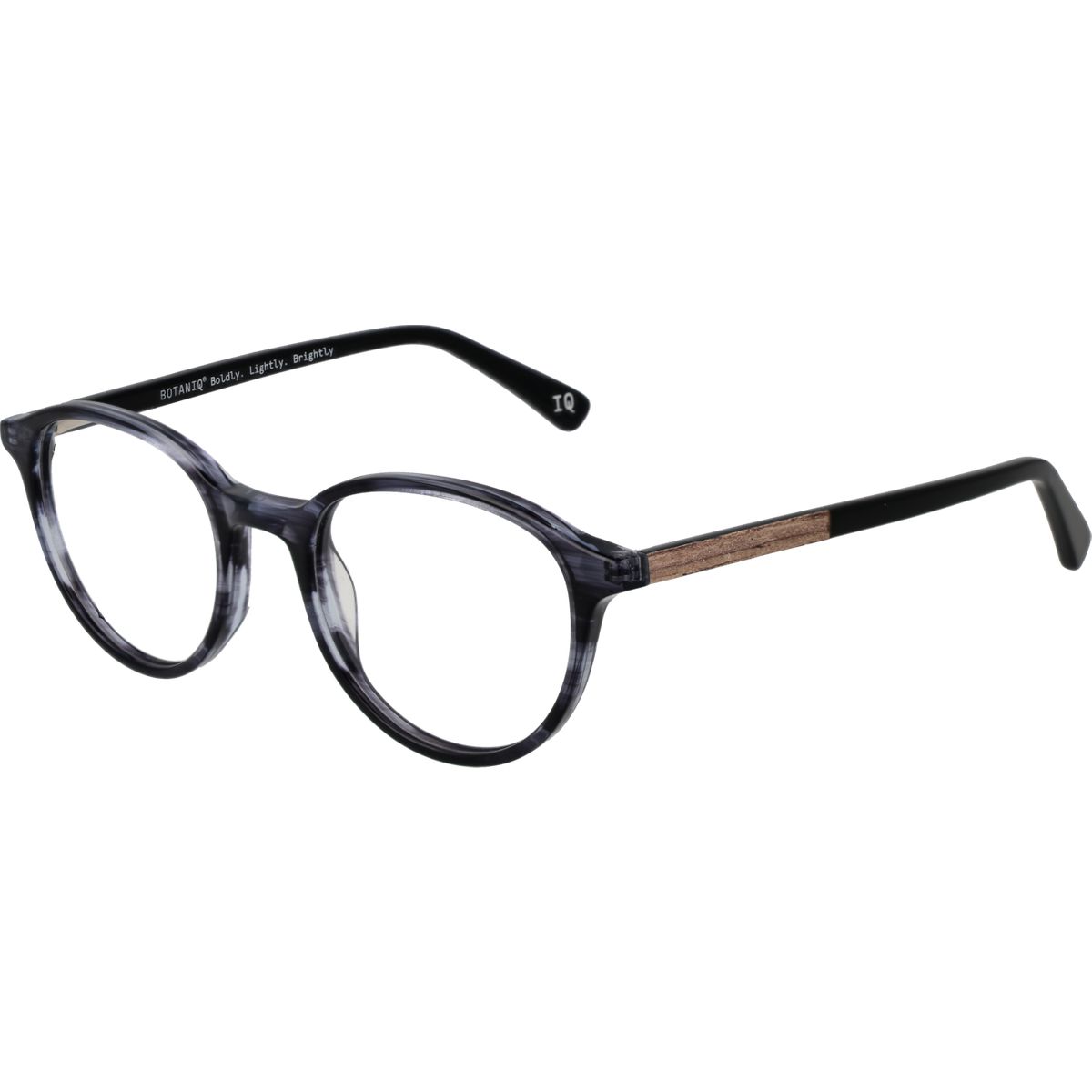 Runde Panto-Brille mit Vollrand