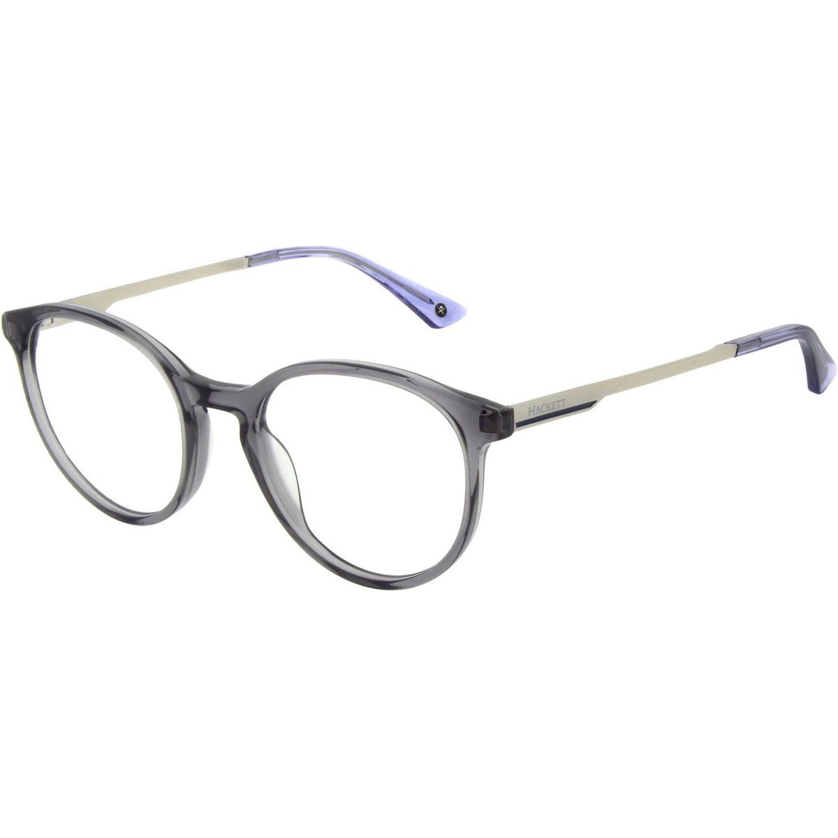 Runde Graue Vollrandbrille