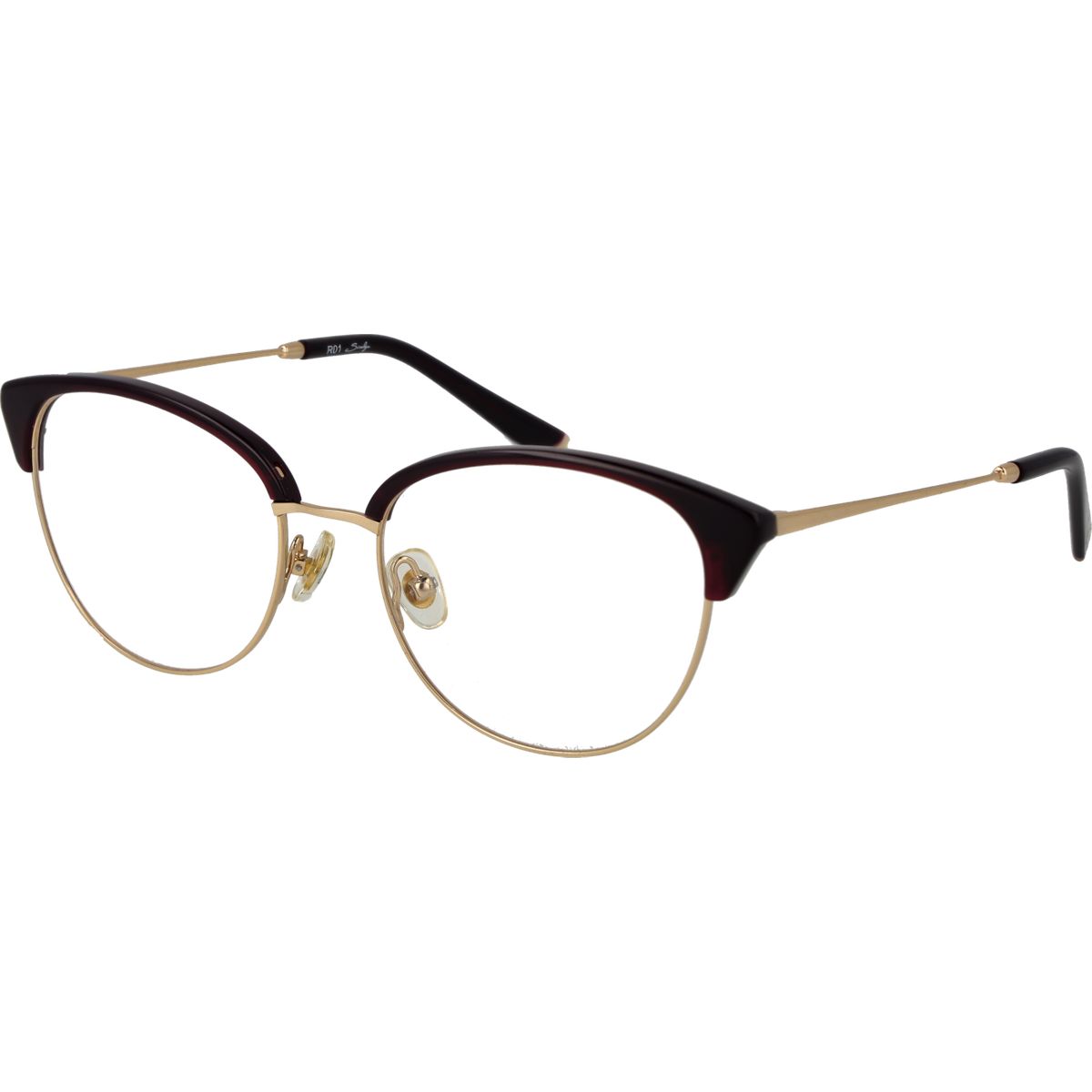 Elegante Cat-Eye Browline Brille