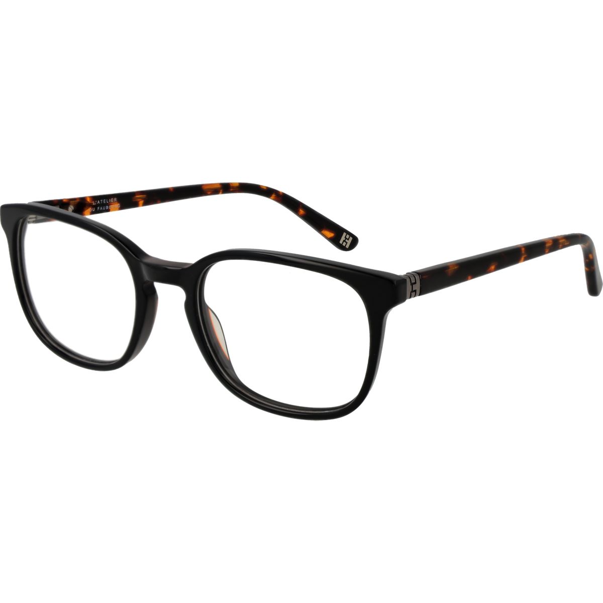 Klassische rechteckige Vollrandbrille