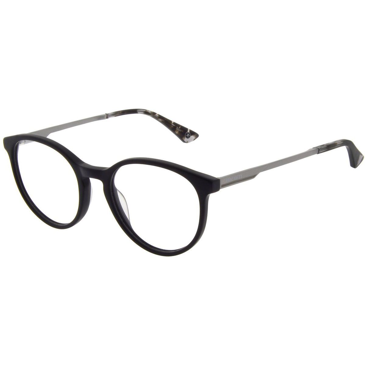 Klassische runde Brille mit Metallbügeln