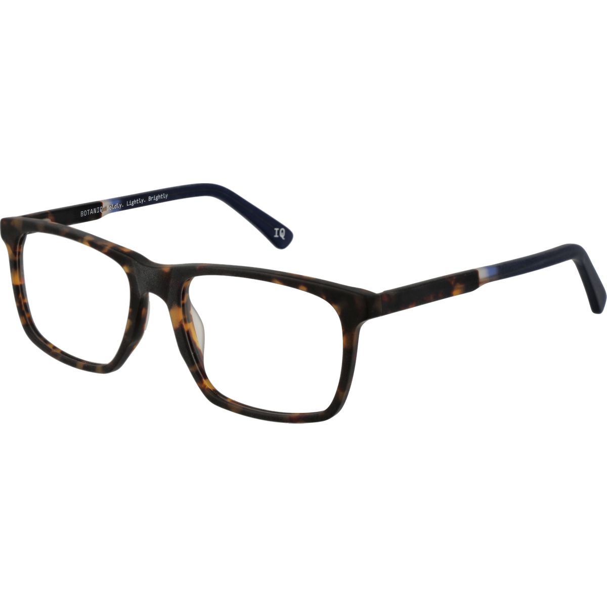 Rechteckige Vollrandbrille Schildpatt