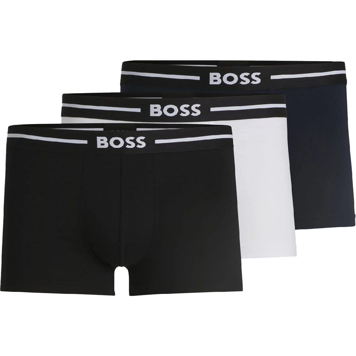 Stretch Baumwoll Boxershorts 3er-Pack