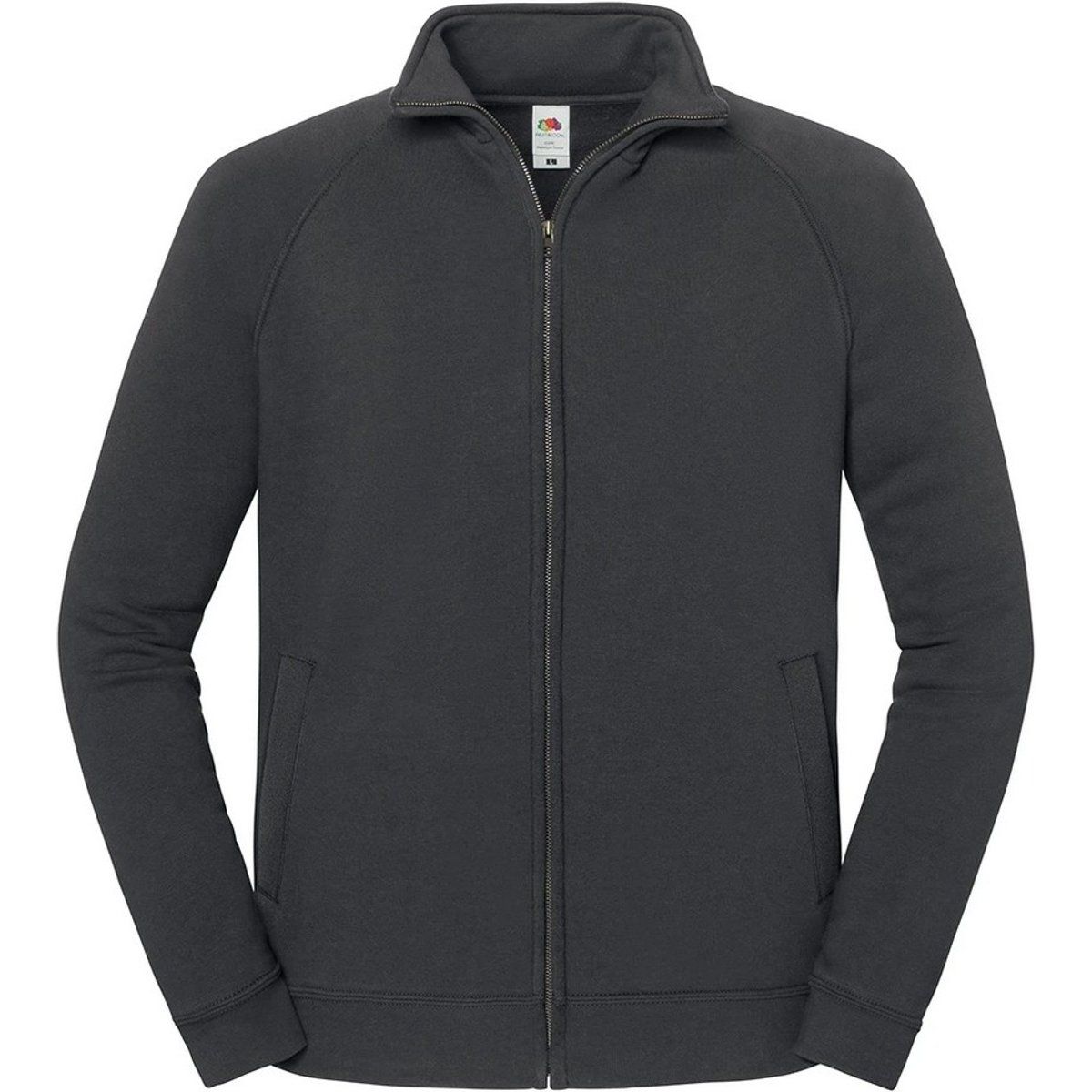 Fruit of the Loom Unisex Erwachsene Iconic Premium Sweat Jacke (Hellgrau)