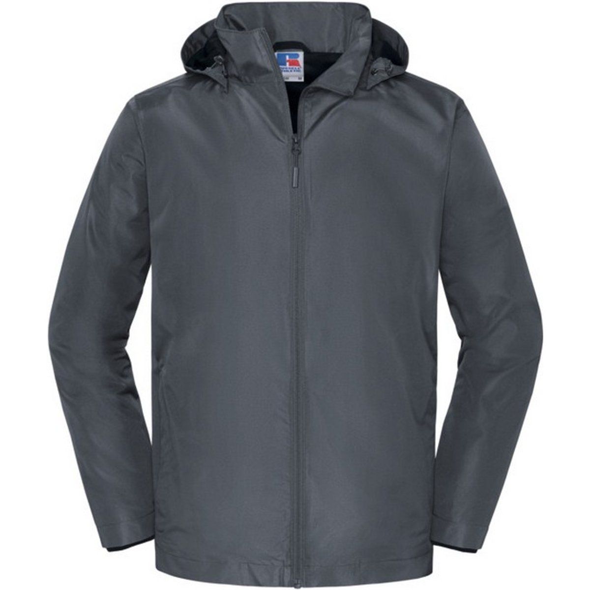 Russell Collection - "Essential" Shelljacke für Herren, Wetterfest (Eisengrau)