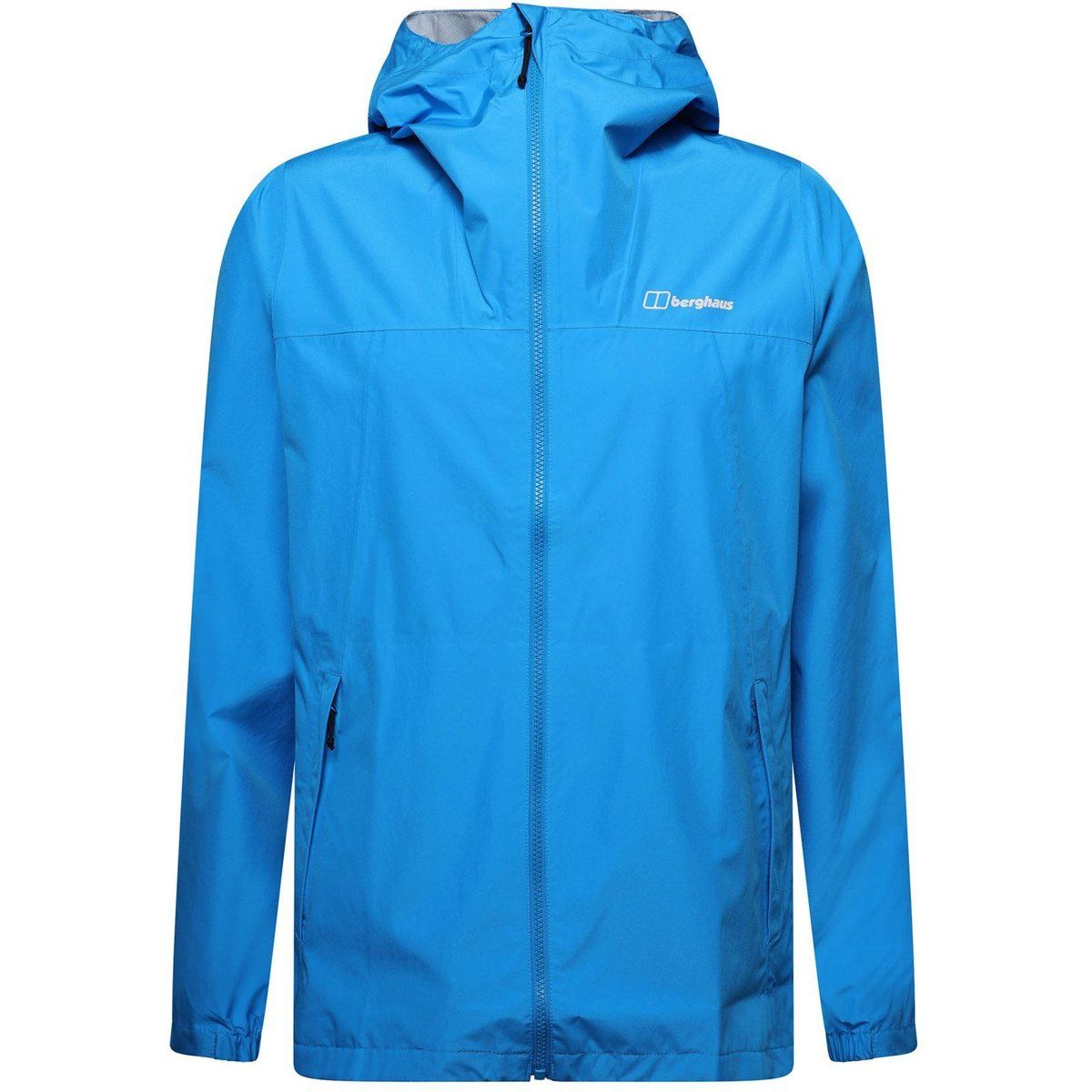 Leichte wasserdichte Herrenjacke mit Kapuze
