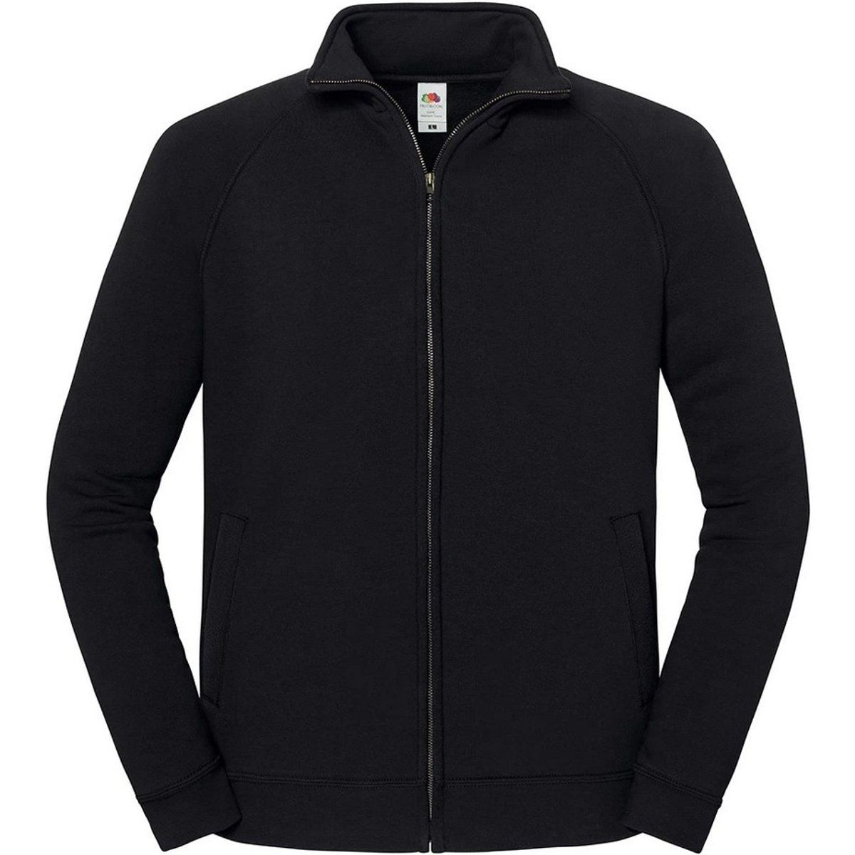Fruit of the Loom Unisex Erwachsene Iconic Premium Sweat Jacke (Schwarz)