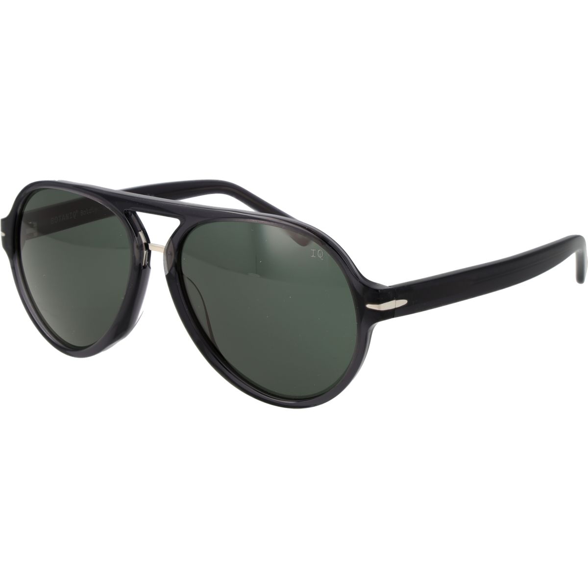 Retro-Pilotenbrille mit schwarzem Rahmen
