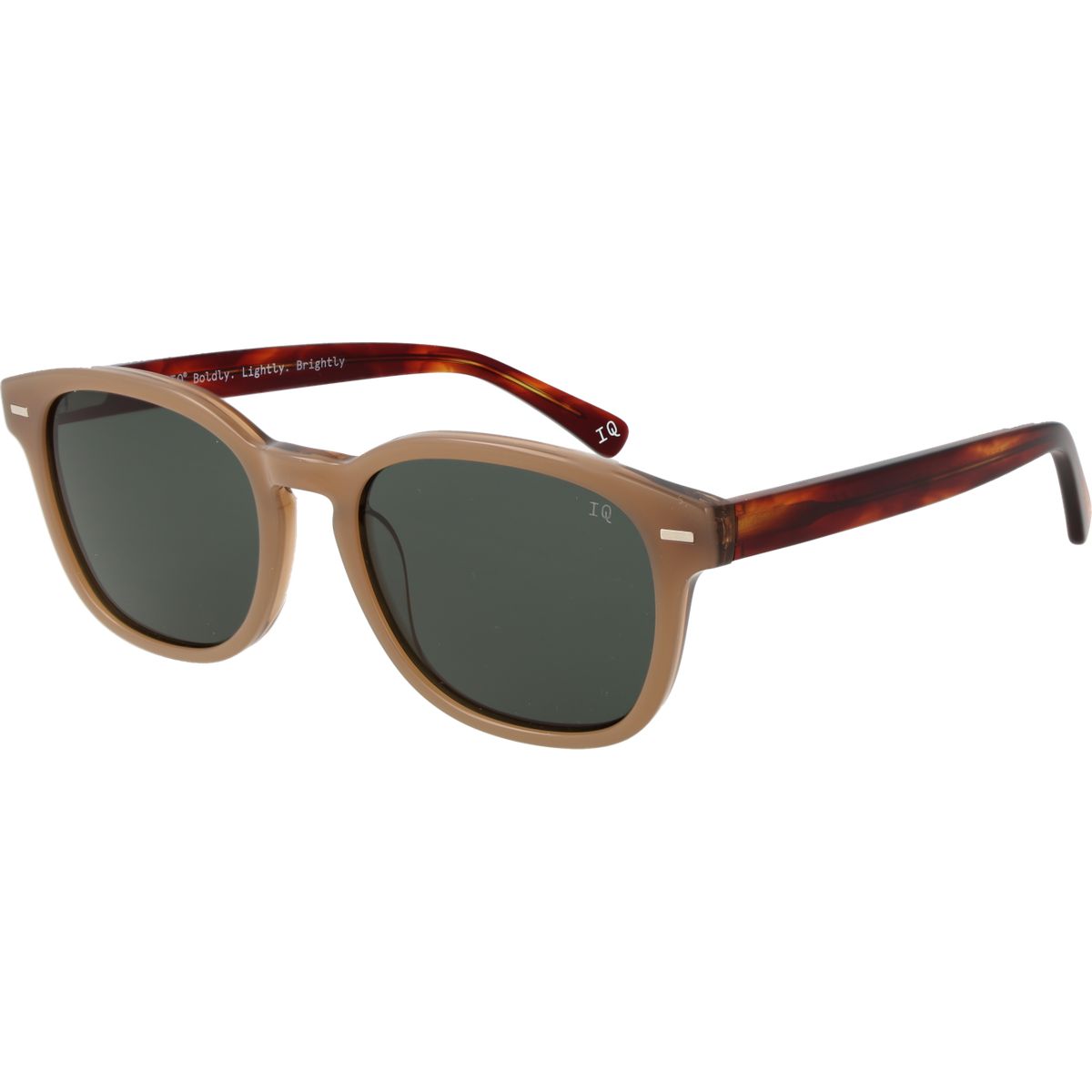 Runde Sonnenbrille mit Acetatrahmen