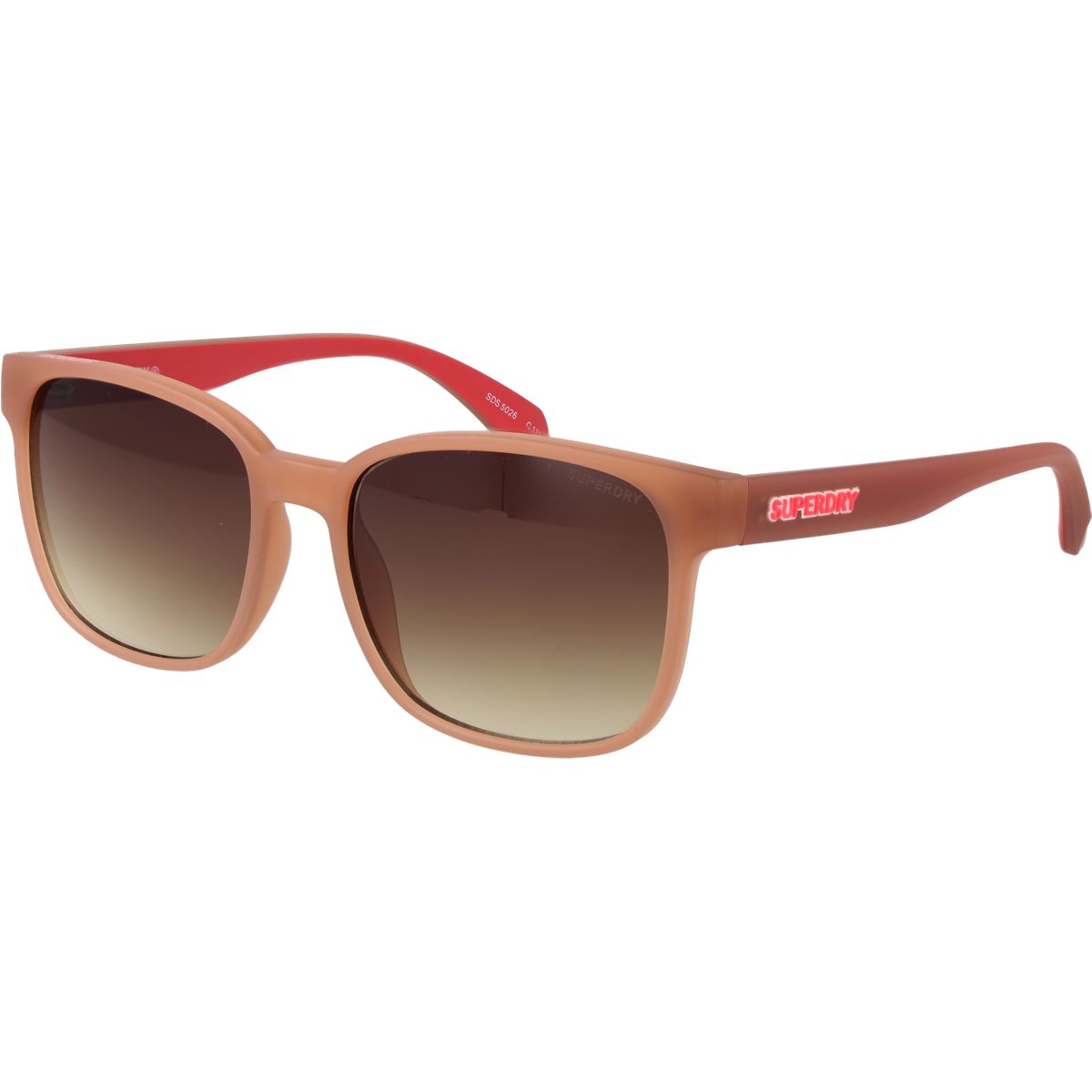 Quadratische Sonnenbrille mit Farbverlaufgläsern