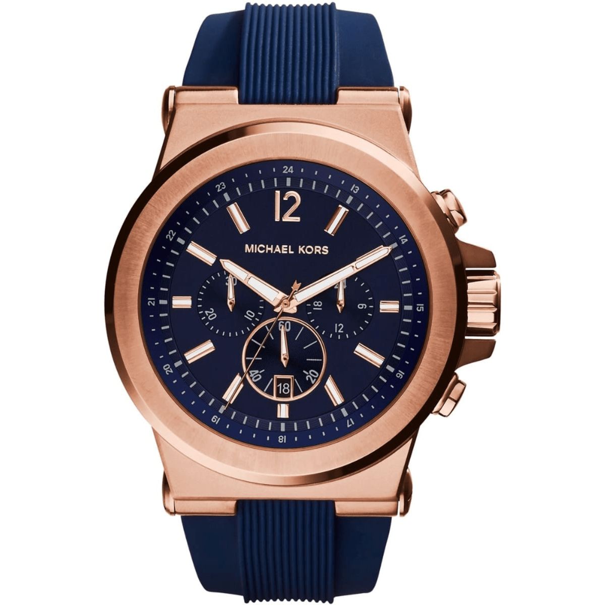 Dylan Chronograph Herrenuhr mit blauem Zifferblatt