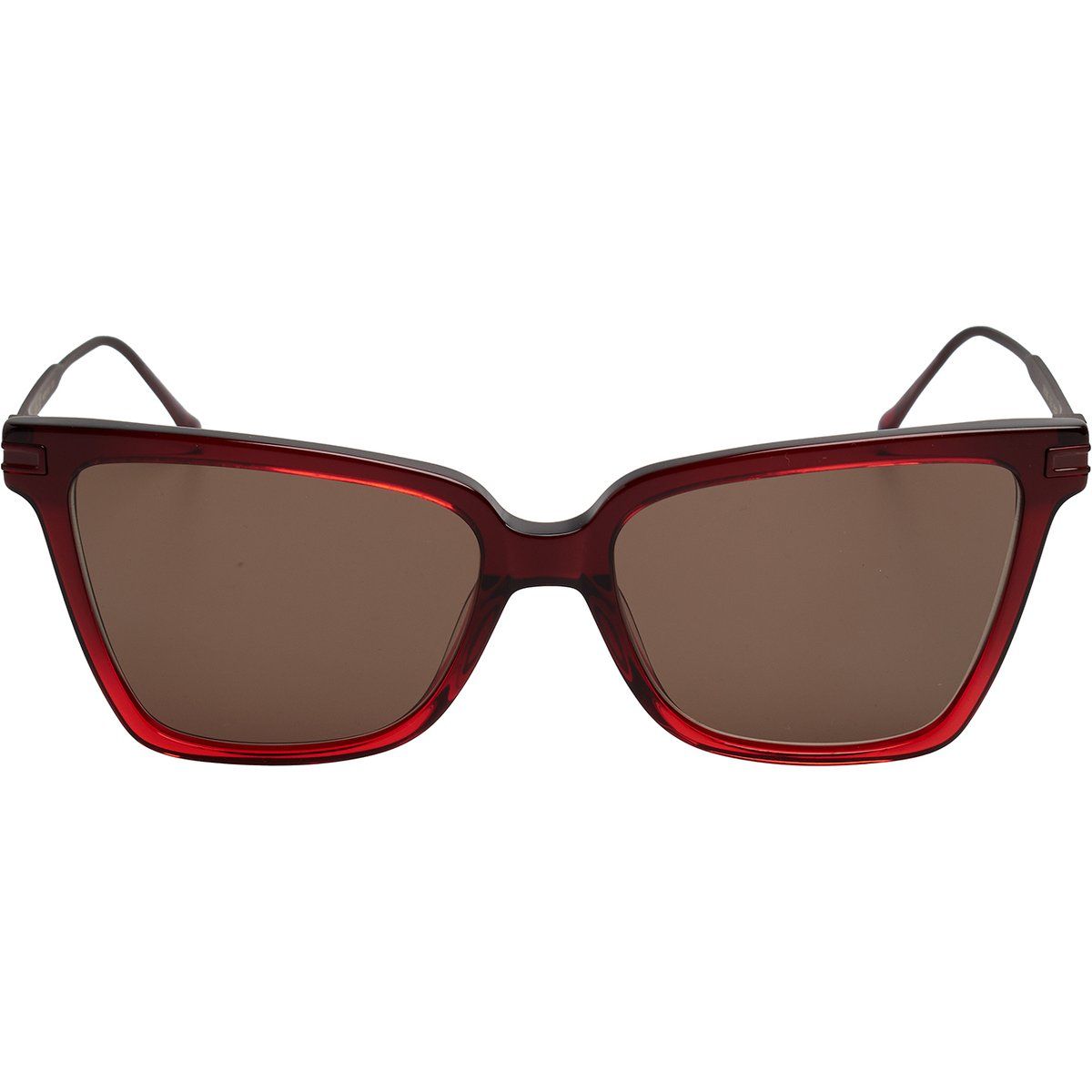 Quadratische Acetatrahmen-Sonnenbrille