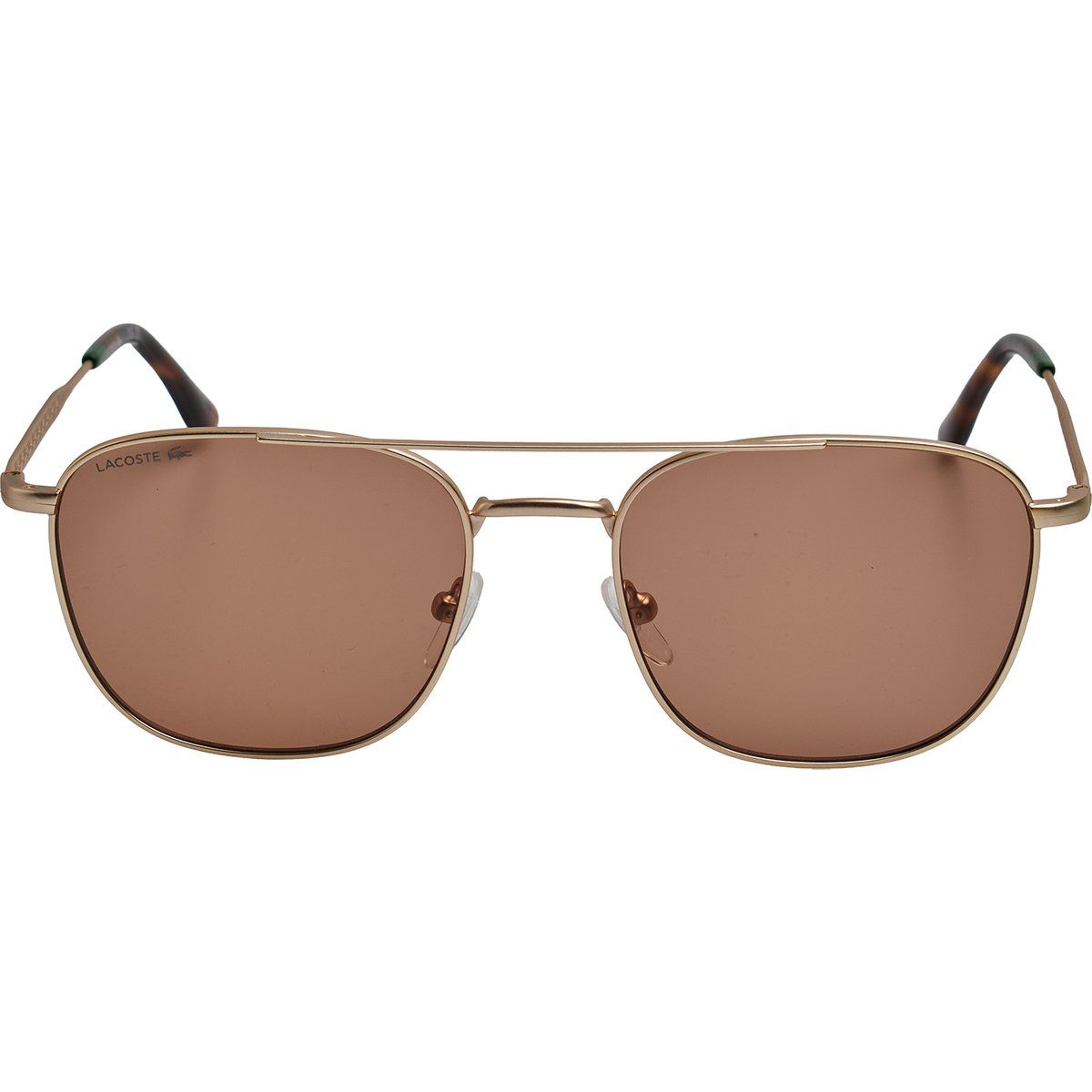 Klassische rechteckige Doppelsteg-Sonnenbrille