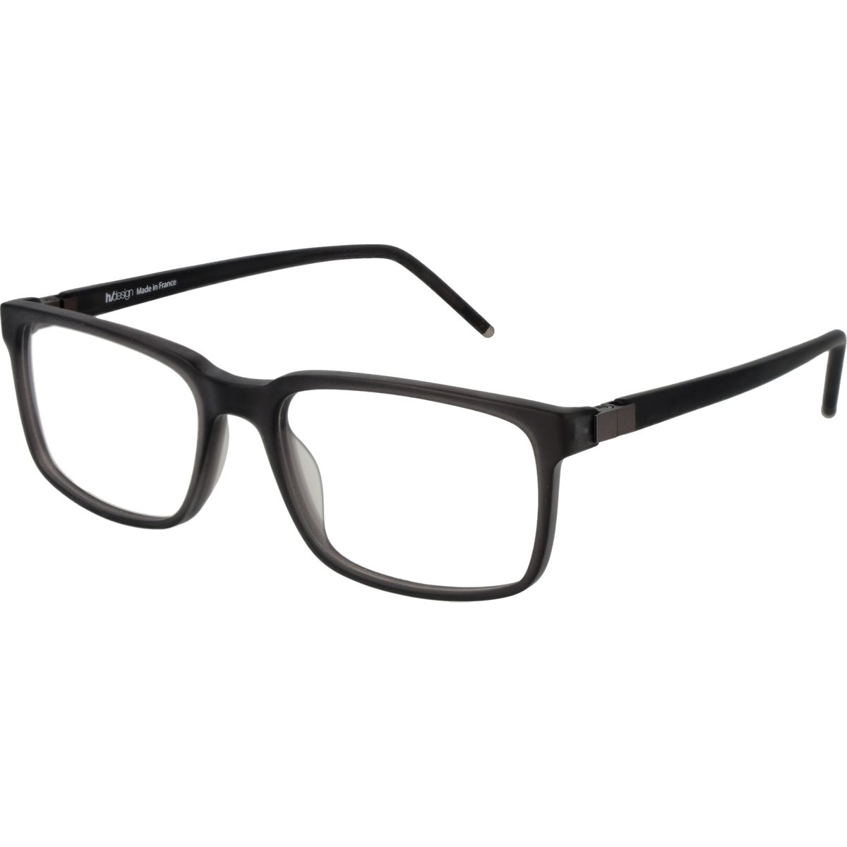 Rechteckige Acetat-Brille mit Vollrand