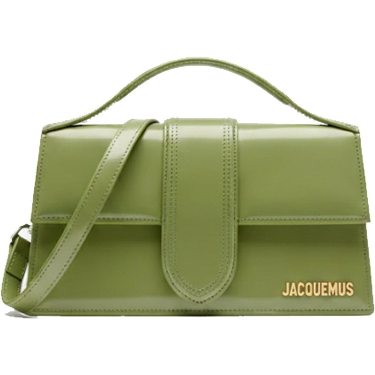 Strukturierte Ledertasche mit Tragegriff