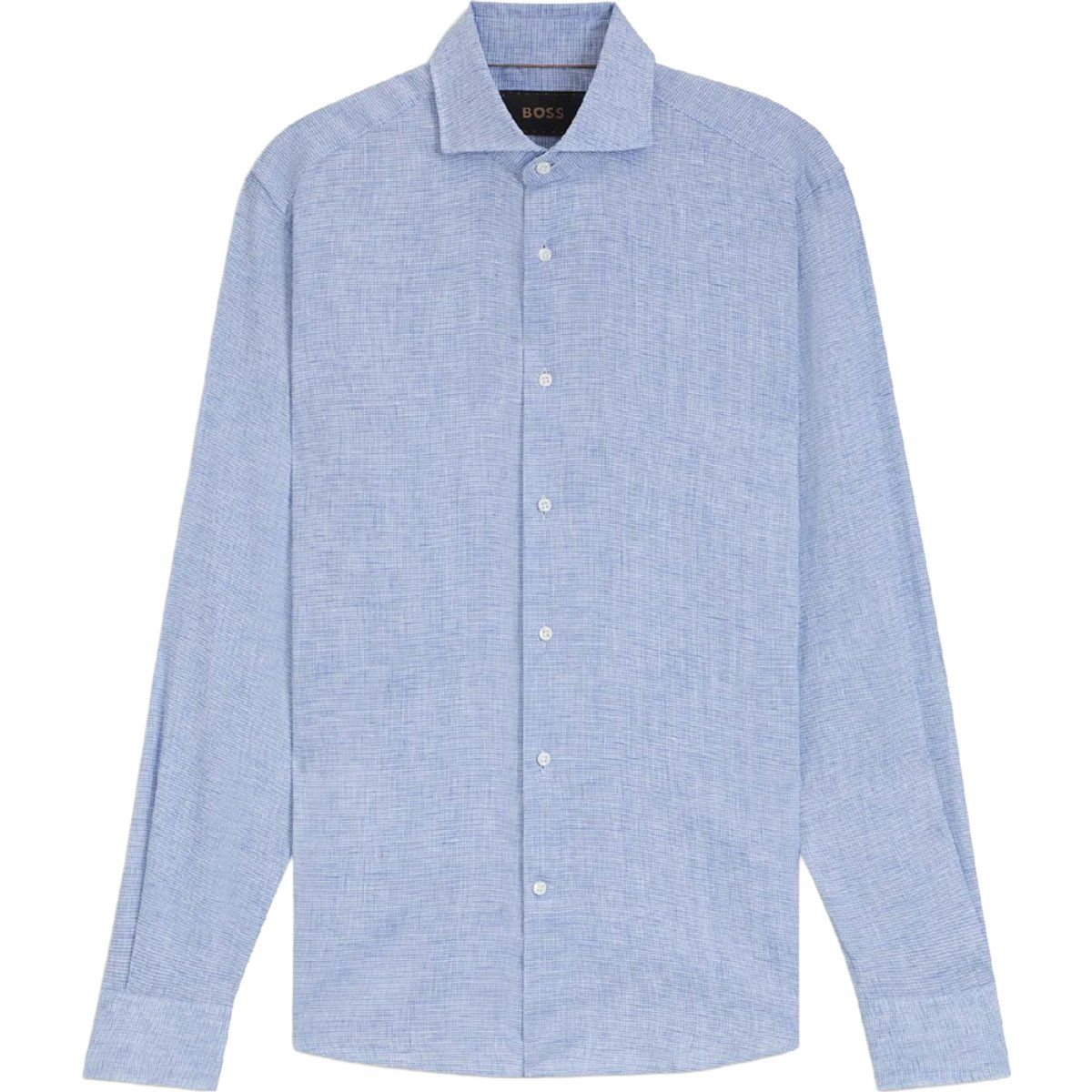 Herren Leinenhemd Slim Fit