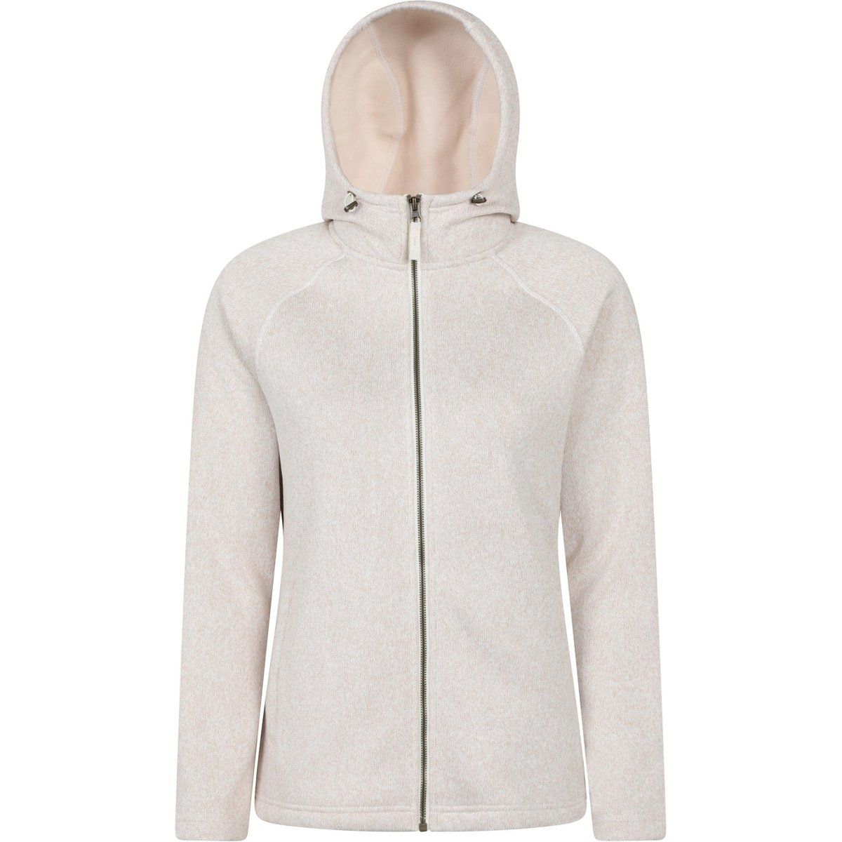 Damen Strickjacke mit durchgehendem Reißverschluss