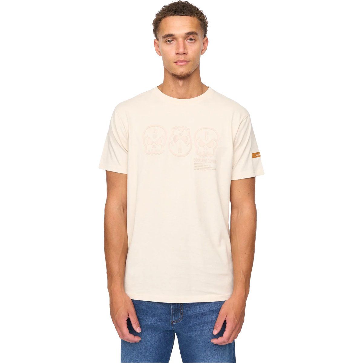 Herren Baumwoll T-Shirt mit Grafikprint