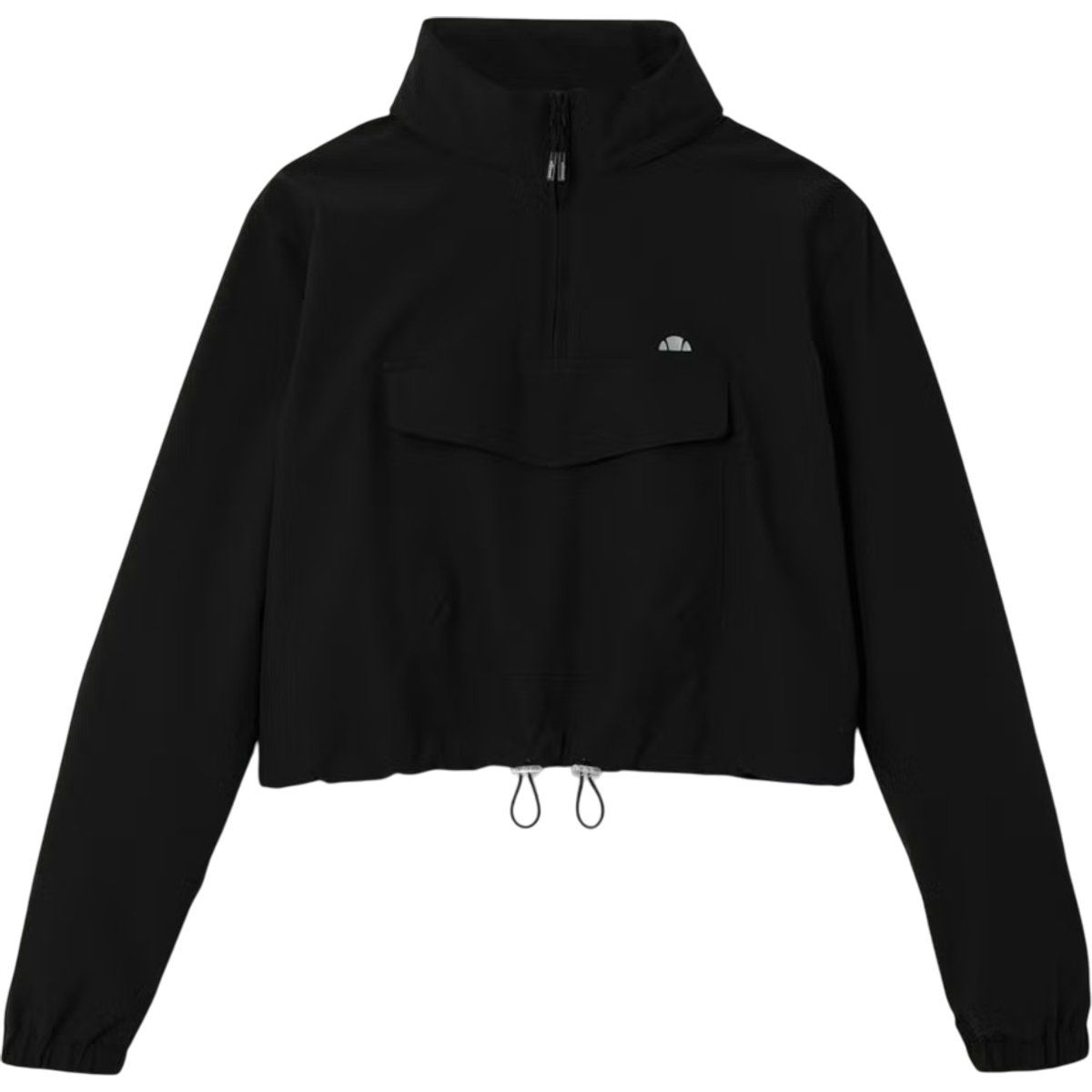 Wasserabweisender Half-Zip Cropped Windbreaker