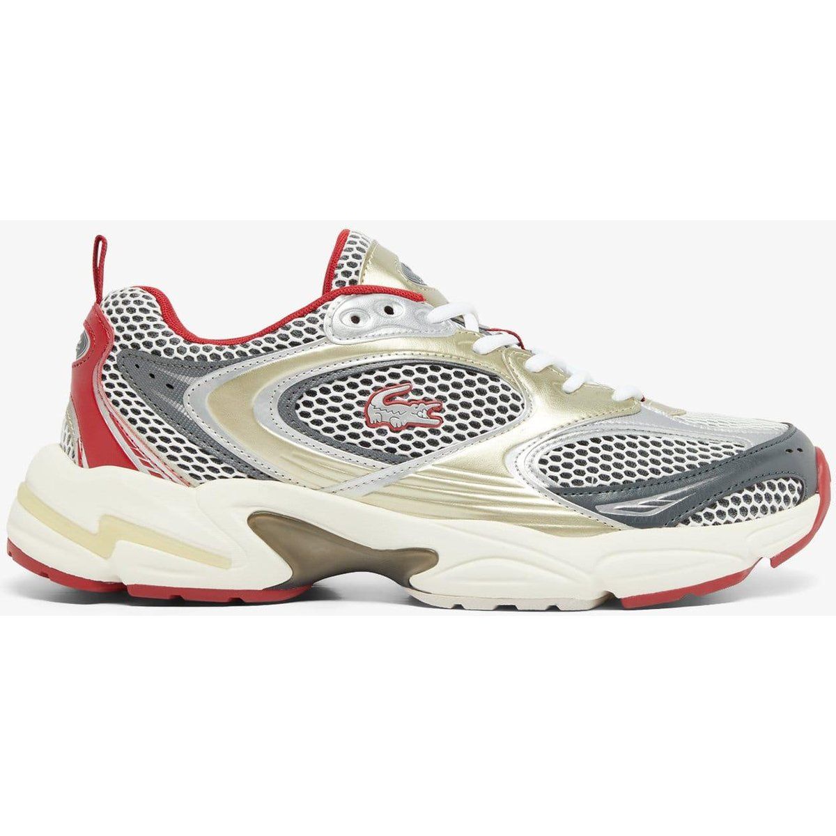 Sportliche Sneaker mit Mesh-Einsatz