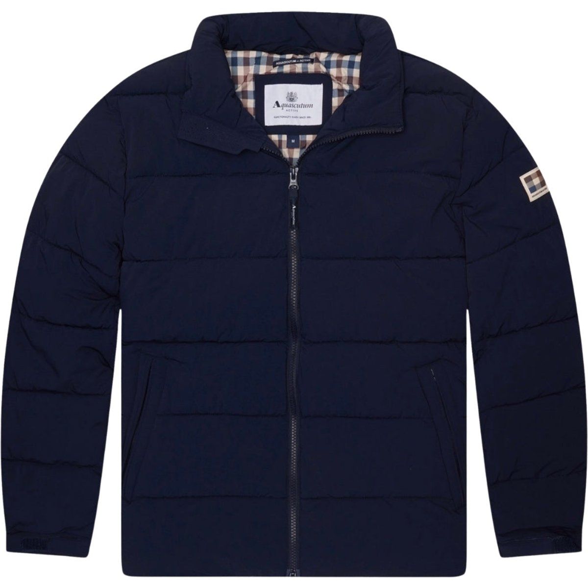 Aktive Steppjacke mit Stehkragen