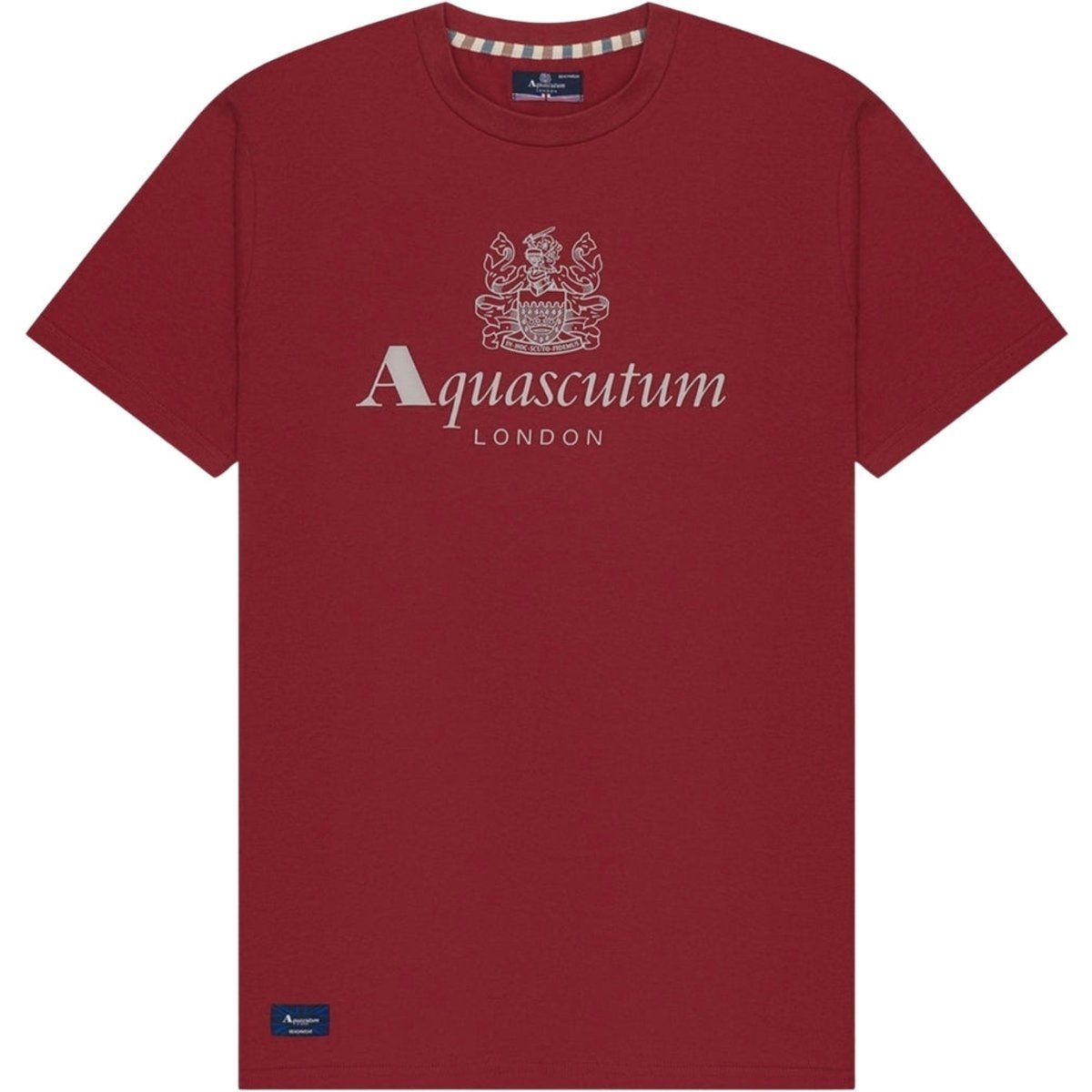 Baumwoll T-Shirt mit Logo-Print und Rundhalsausschnitt