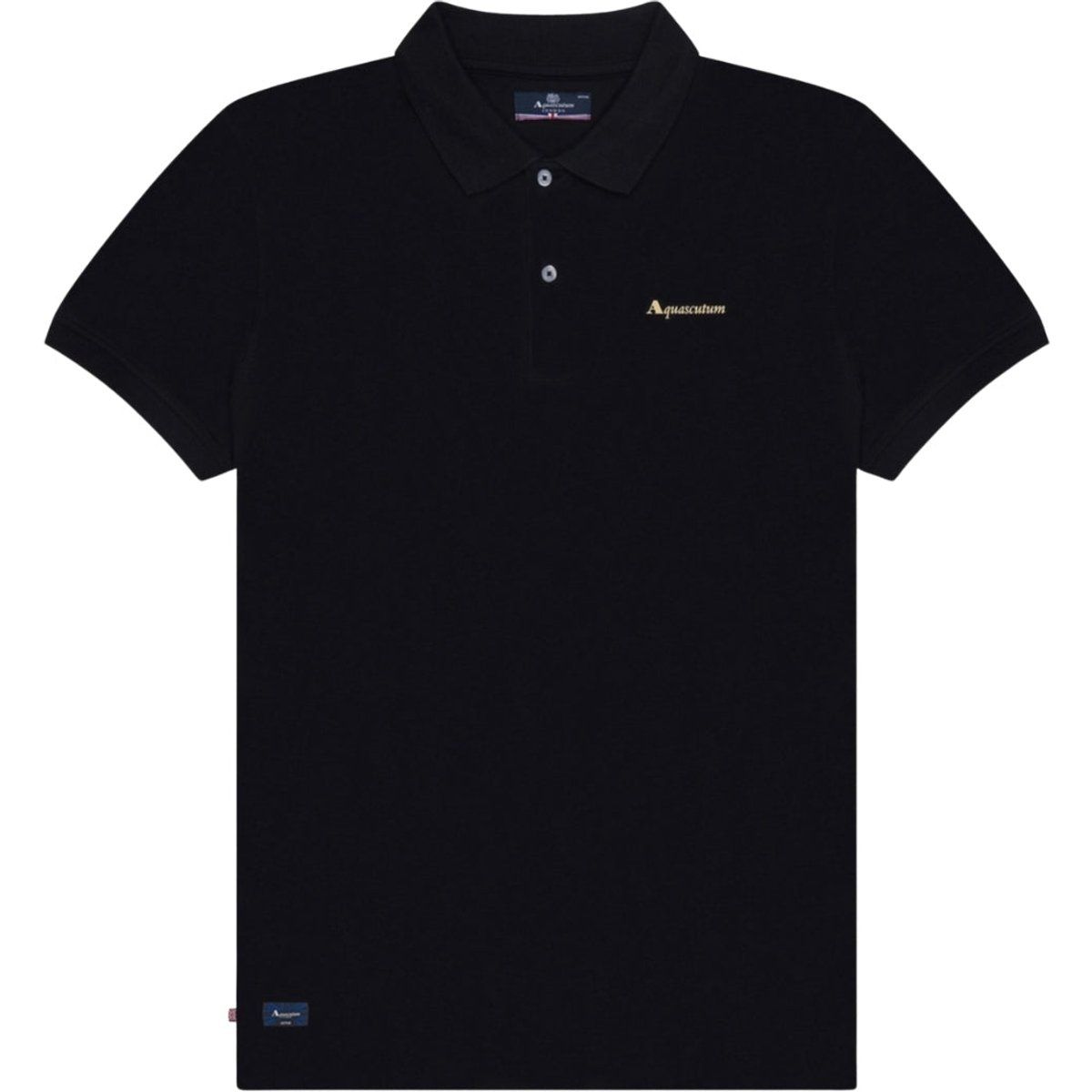 Klassisches Baumwoll-Piqué-Poloshirt