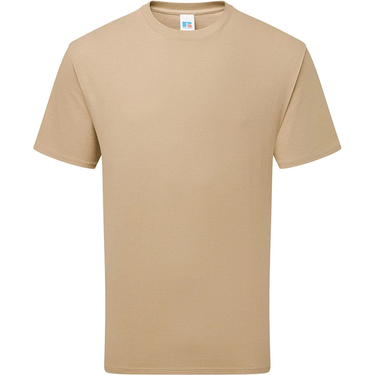 Russell - "Classic" T-Shirt Schwer für Herren (Hellbraun)