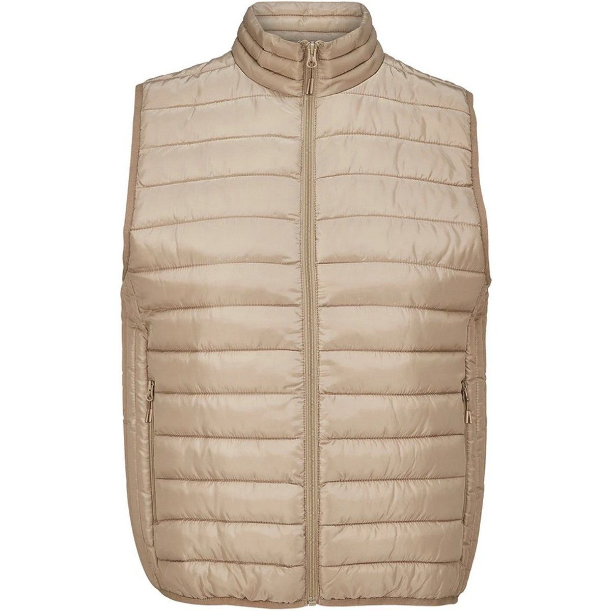 Gesteppte leichte gepolsterte Weste Gilet
