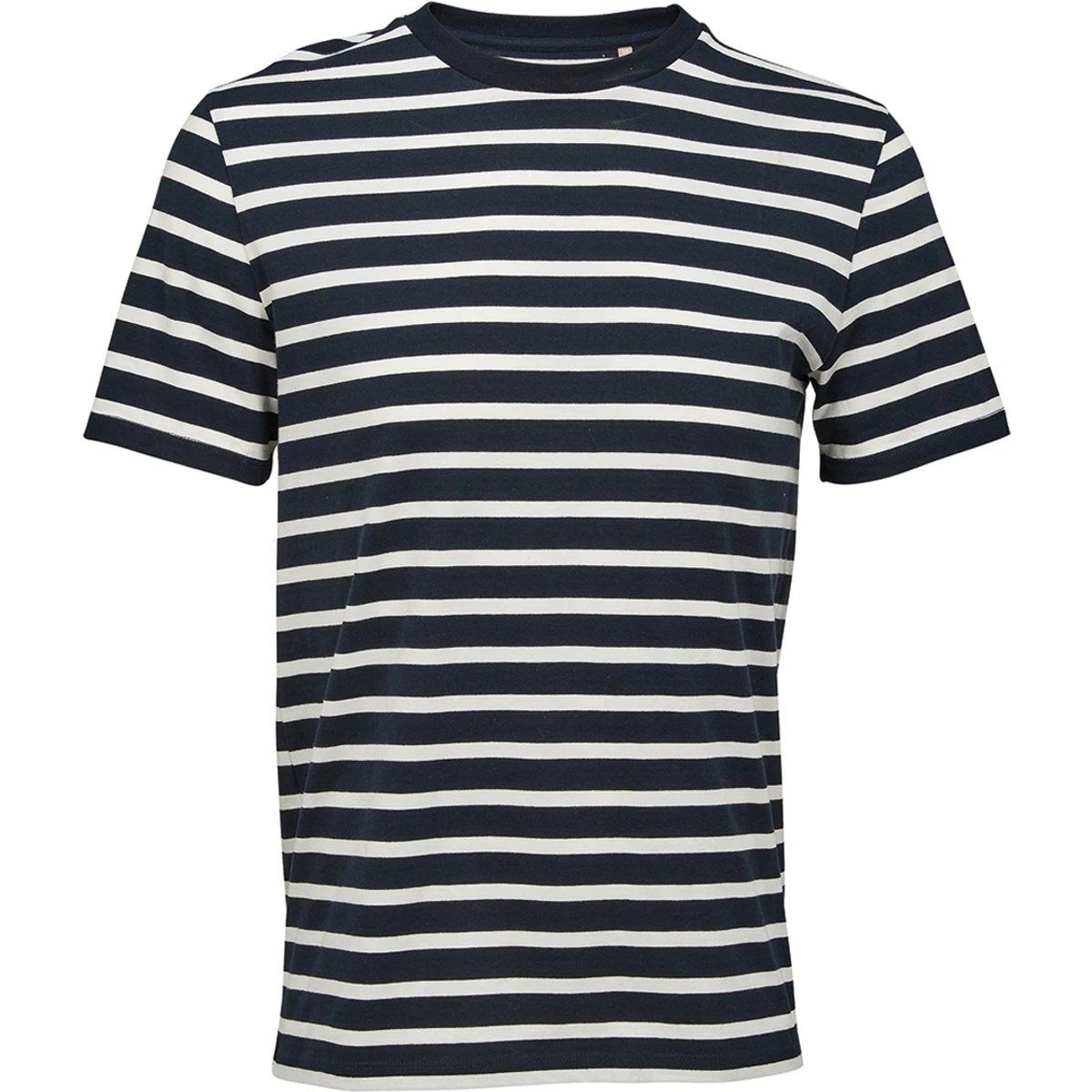 Gestreiftes Unisex-T-Shirt aus Bio-Baumwolle