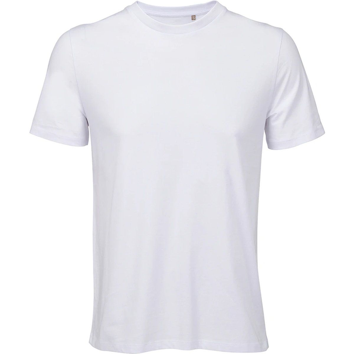 Klassisches Baumwoll-T-Shirt mit Rundhalsausschnitt